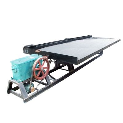 qualité  Gravity Wilfley Wet 6S Shaking Table Concentrating Copper Gold Sorting with fiberglass deck usine
