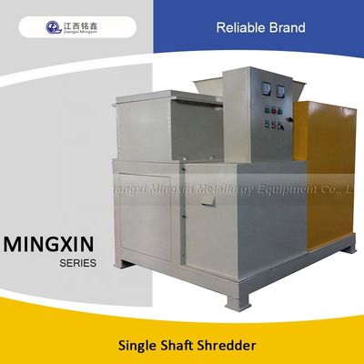 qualité  Household Scrap tire plastic lump Cutter mini metal waste bottle chipper cardboard Foam single shaft shredders machine usine