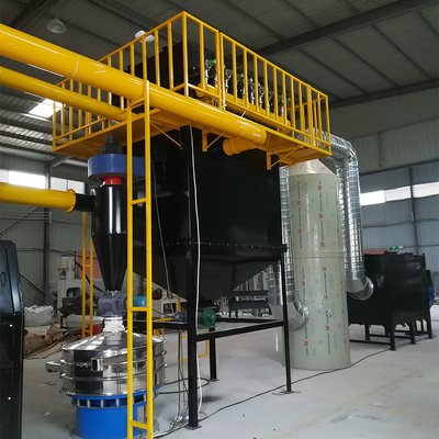 Batterie au lithium sèche de chute complètement automatique faite sur commande réutilisant l'équipement, poudre noire de batterie au lithium réutilisant l'équipement