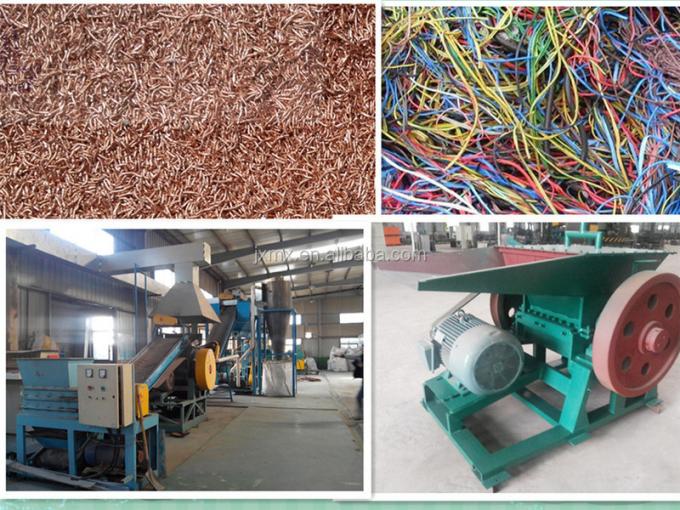 Câblage cuivre de MX coupant la machine 300-2000kg/h